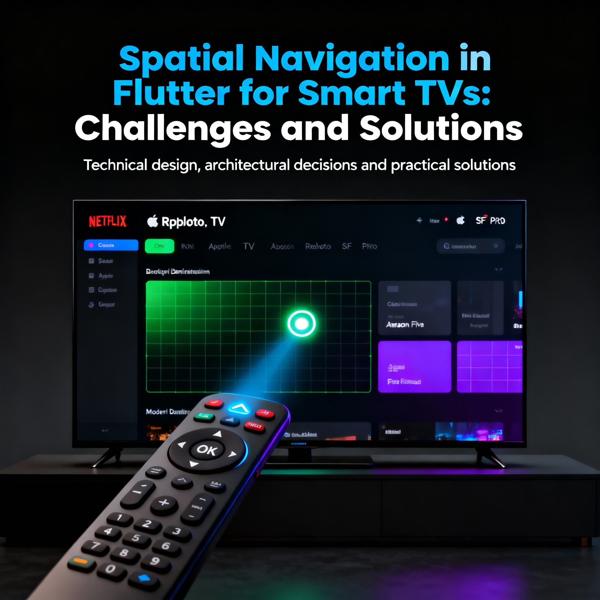 Preview Spatial Navigation in Flutter for Smart TVs: Challenges and Solutions